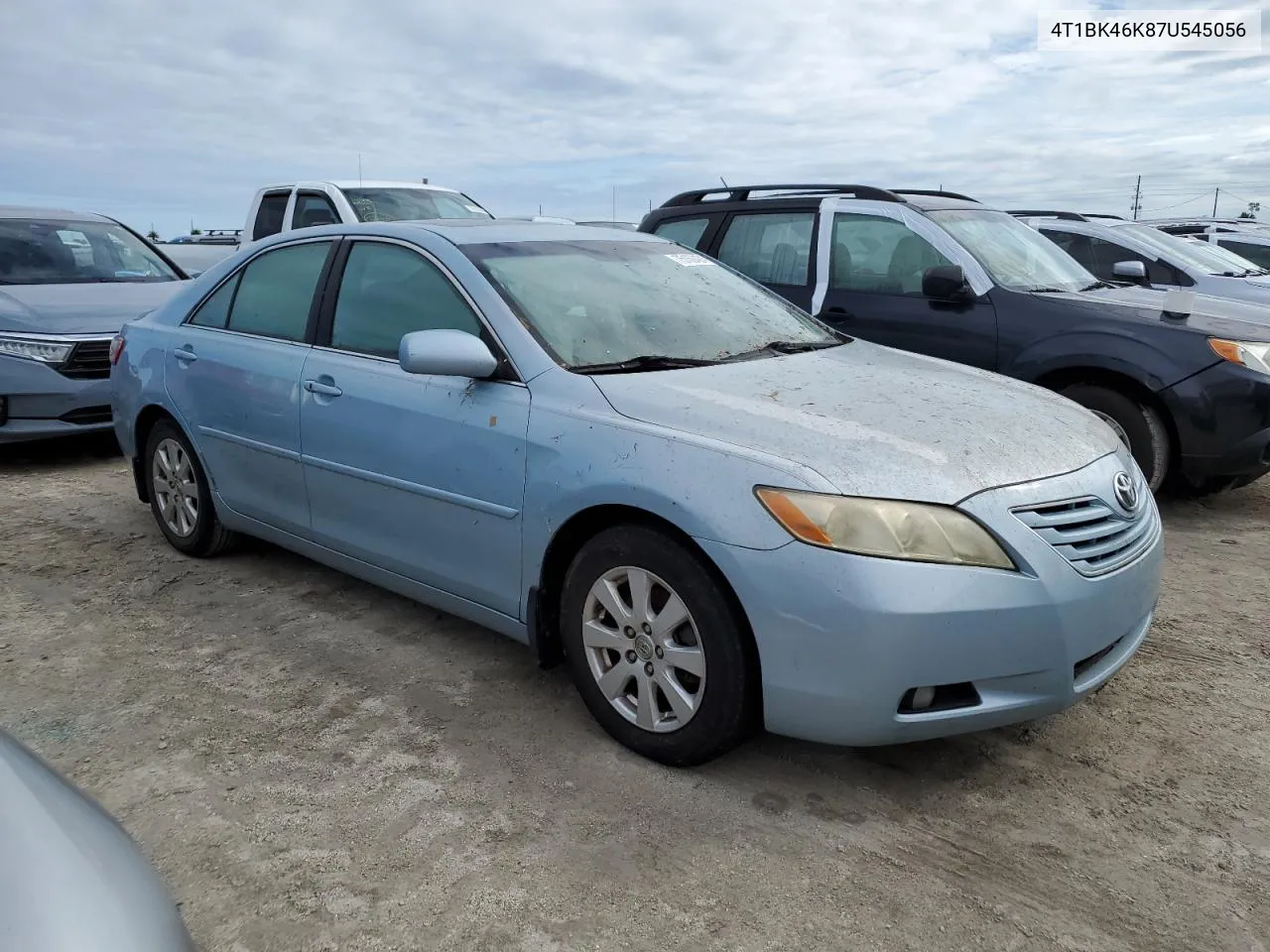 4T1BK46K87U545056 2007 Toyota Camry Le