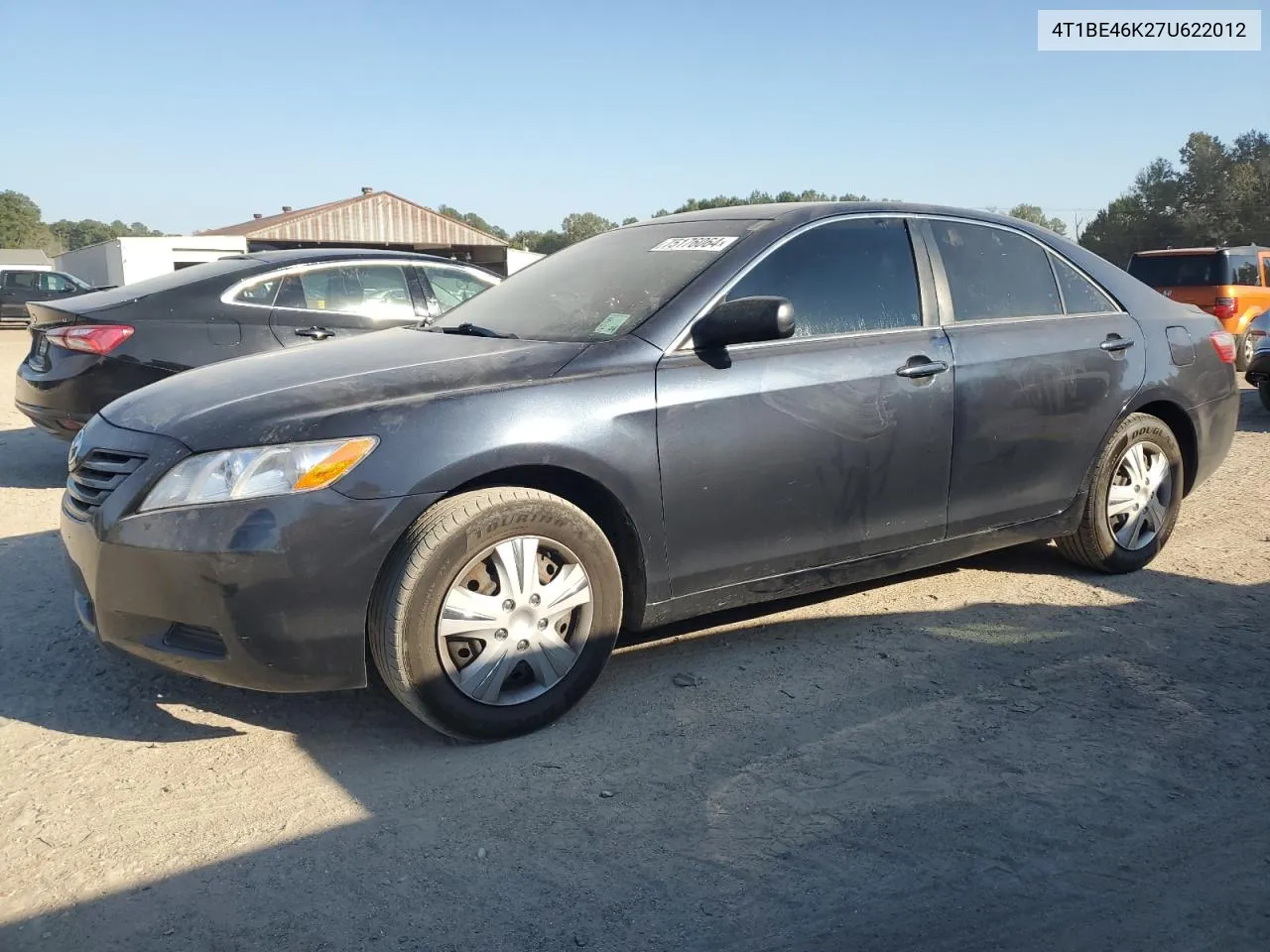 2007 Toyota Camry Ce VIN: 4T1BE46K27U622012 Lot: 75176064