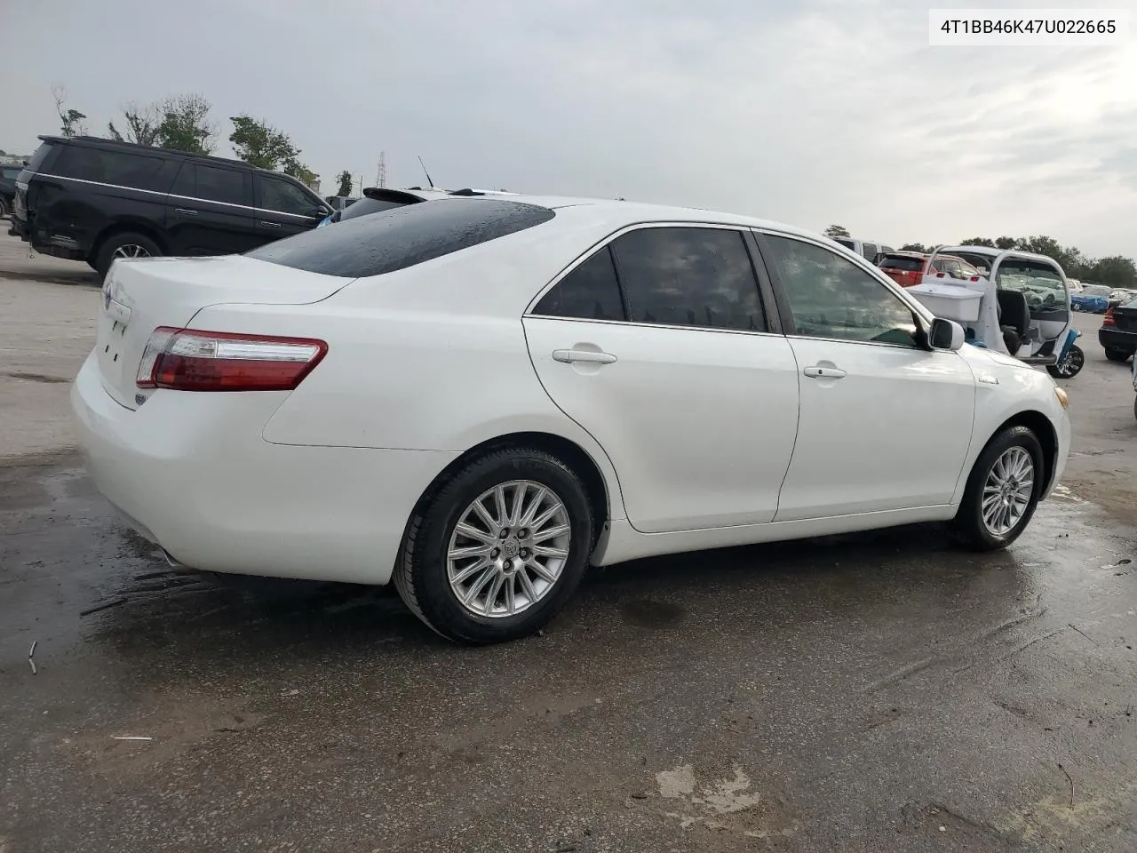 2007 Toyota Camry Hybrid VIN: 4T1BB46K47U022665 Lot: 75206204