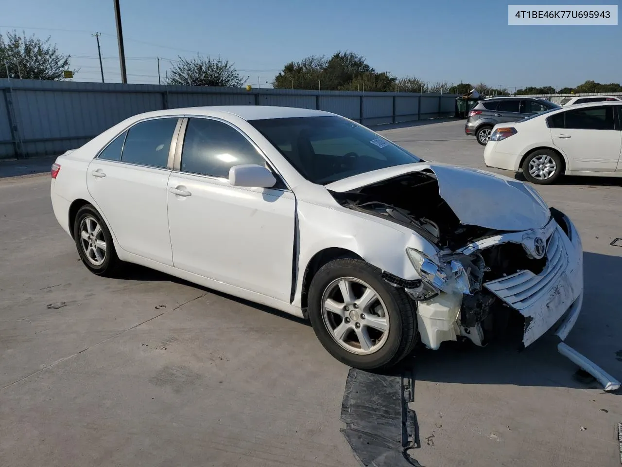 2007 Toyota Camry Ce VIN: 4T1BE46K77U695943 Lot: 75330284