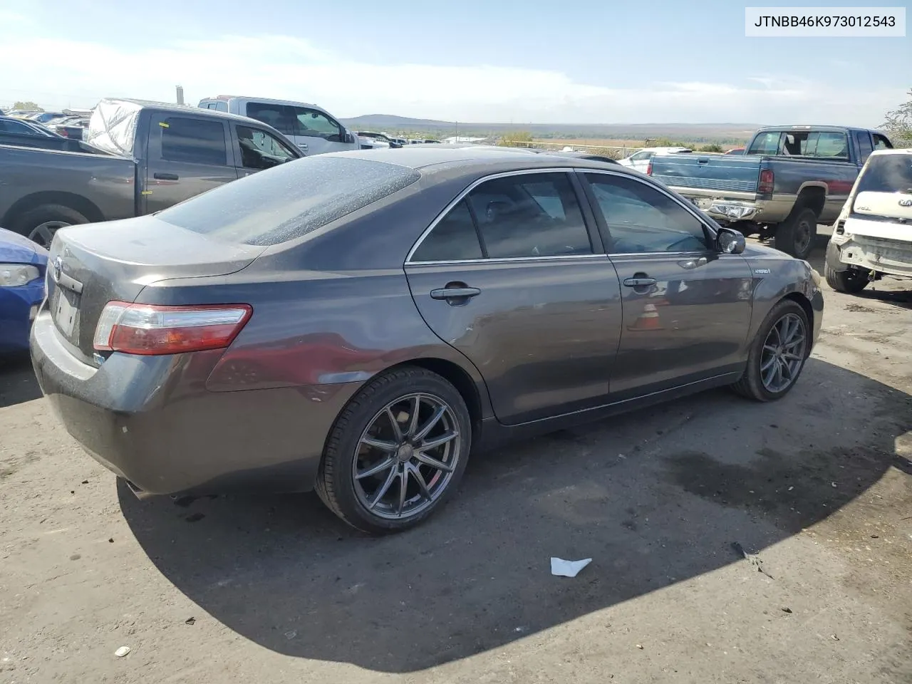 2007 Toyota Camry Hybrid VIN: JTNBB46K973012543 Lot: 75341564