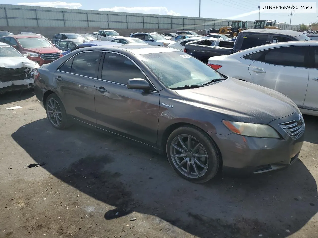 2007 Toyota Camry Hybrid VIN: JTNBB46K973012543 Lot: 75341564