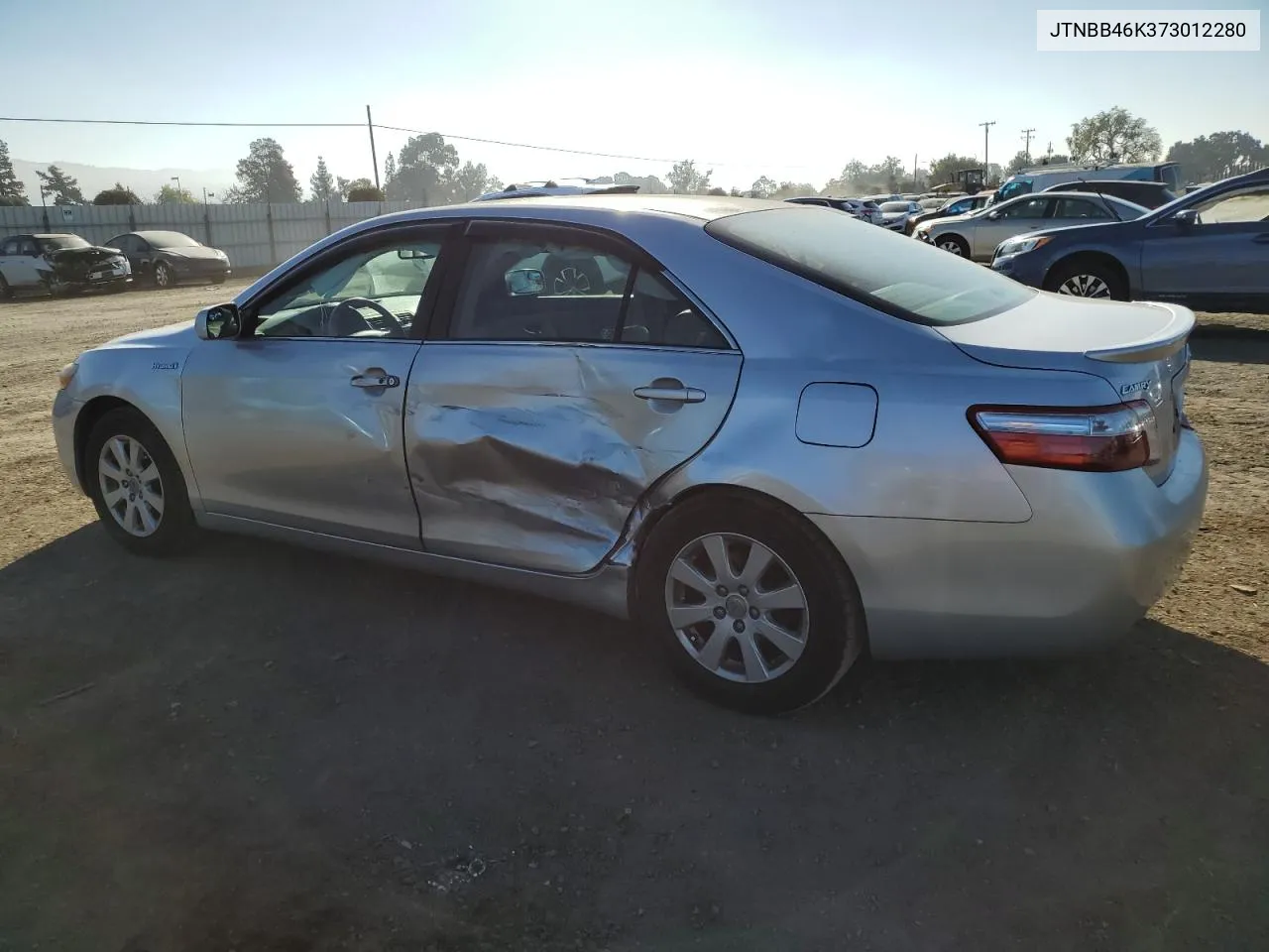 2007 Toyota Camry Hybrid VIN: JTNBB46K373012280 Lot: 75362294