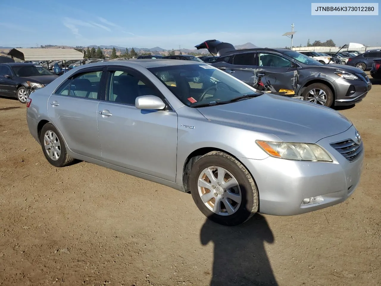 2007 Toyota Camry Hybrid VIN: JTNBB46K373012280 Lot: 75362294