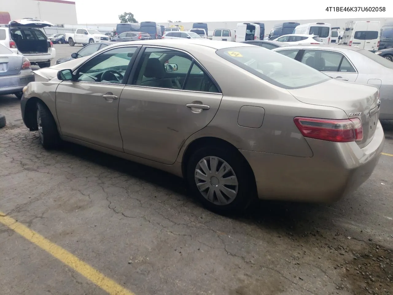 2007 Toyota Camry Ce VIN: 4T1BE46K37U602058 Lot: 75413264