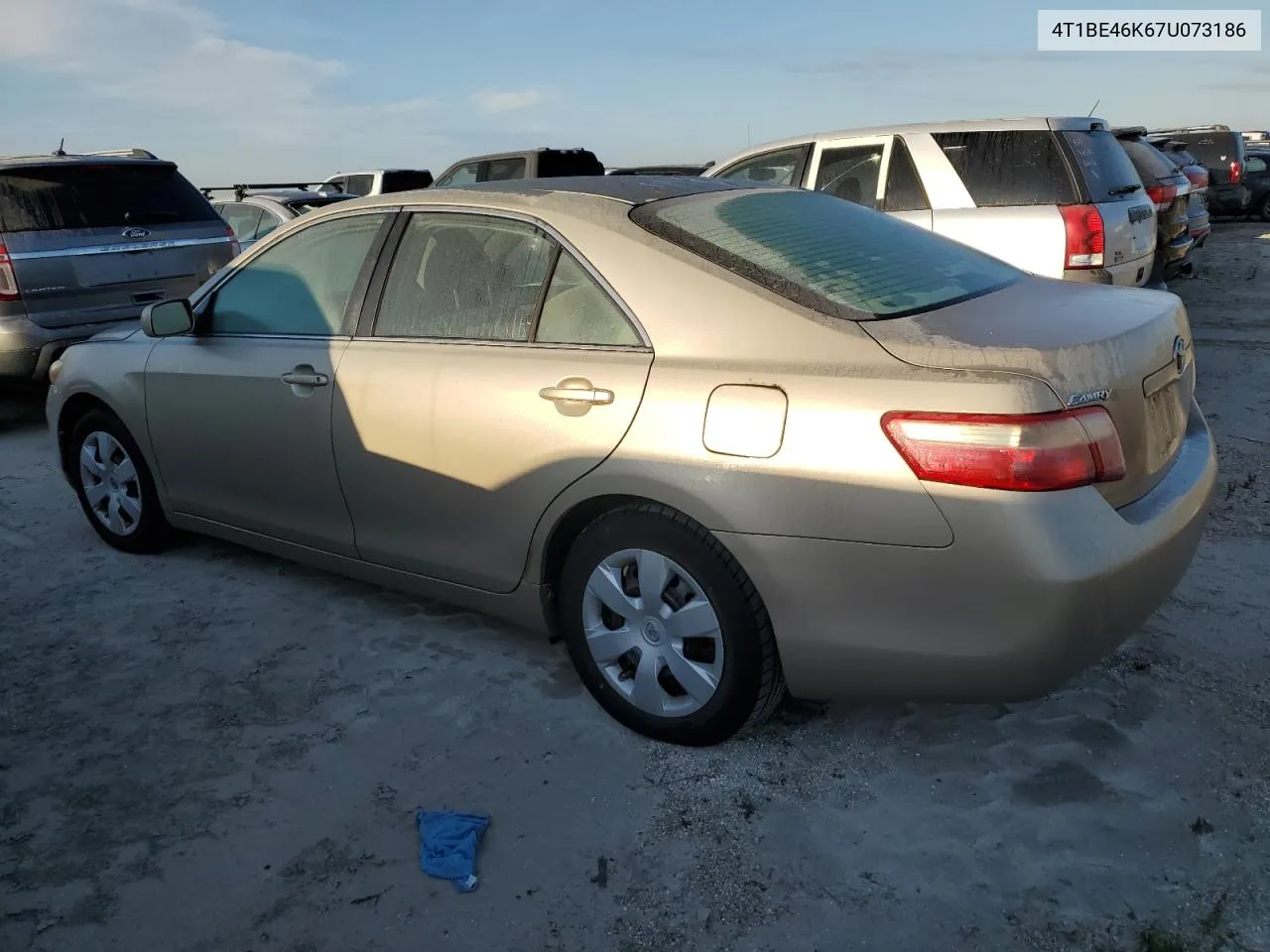 2007 Toyota Camry Ce VIN: 4T1BE46K67U073186 Lot: 75434074