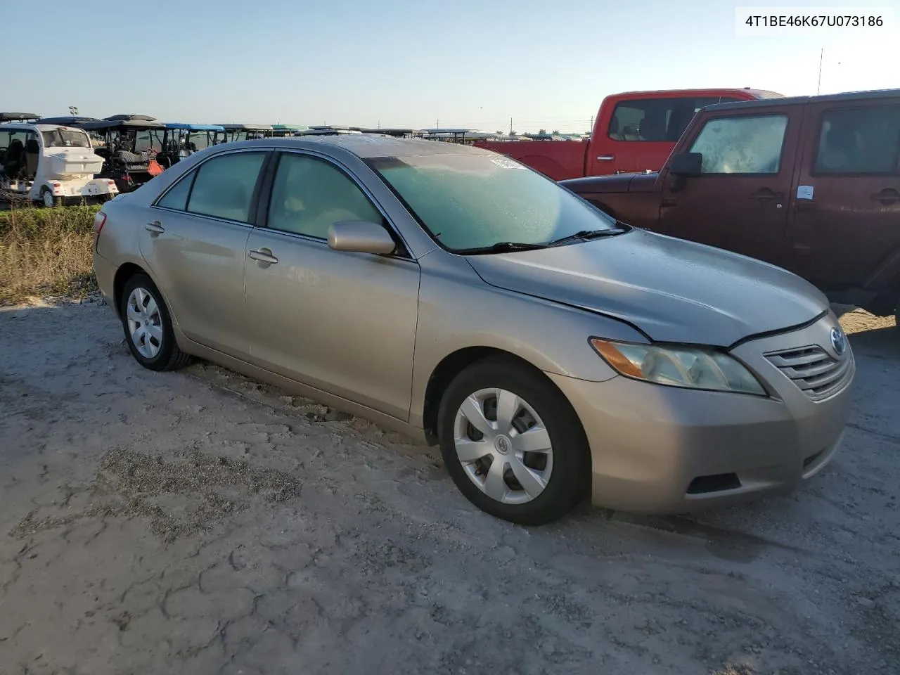 2007 Toyota Camry Ce VIN: 4T1BE46K67U073186 Lot: 75434074