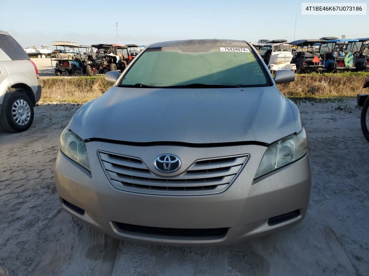 2007 Toyota Camry Ce VIN: 4T1BE46K67U073186 Lot: 75434074