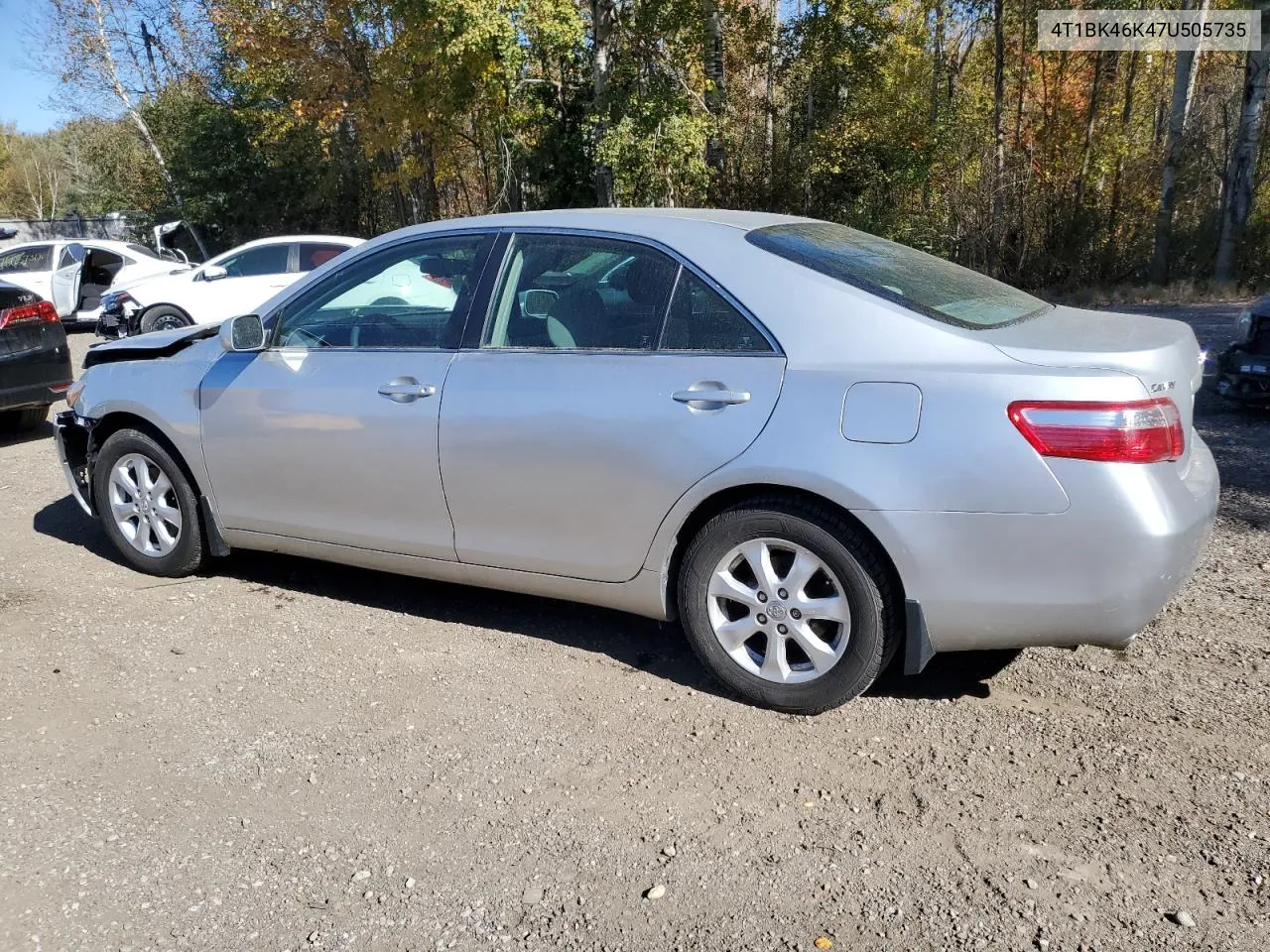 2007 Toyota Camry Le VIN: 4T1BK46K47U505735 Lot: 75493894