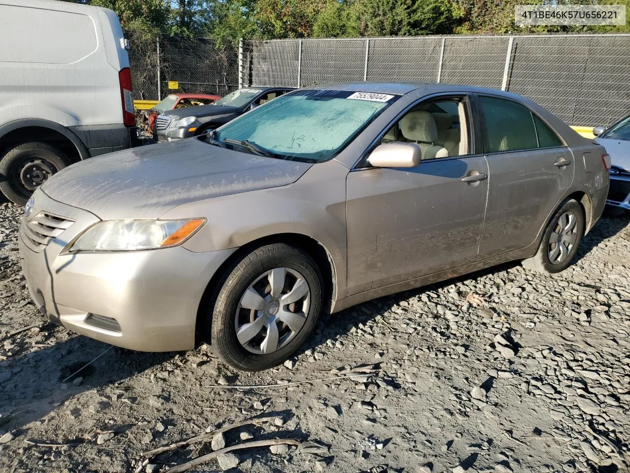 4T1BE46K57U656221 2007 Toyota Camry Ce