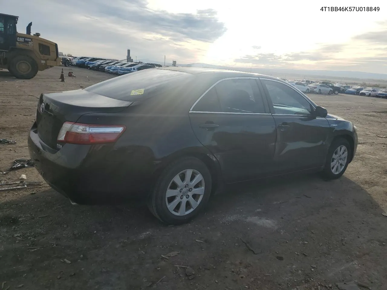 2007 Toyota Camry Hybrid VIN: 4T1BB46K57U018849 Lot: 75549084