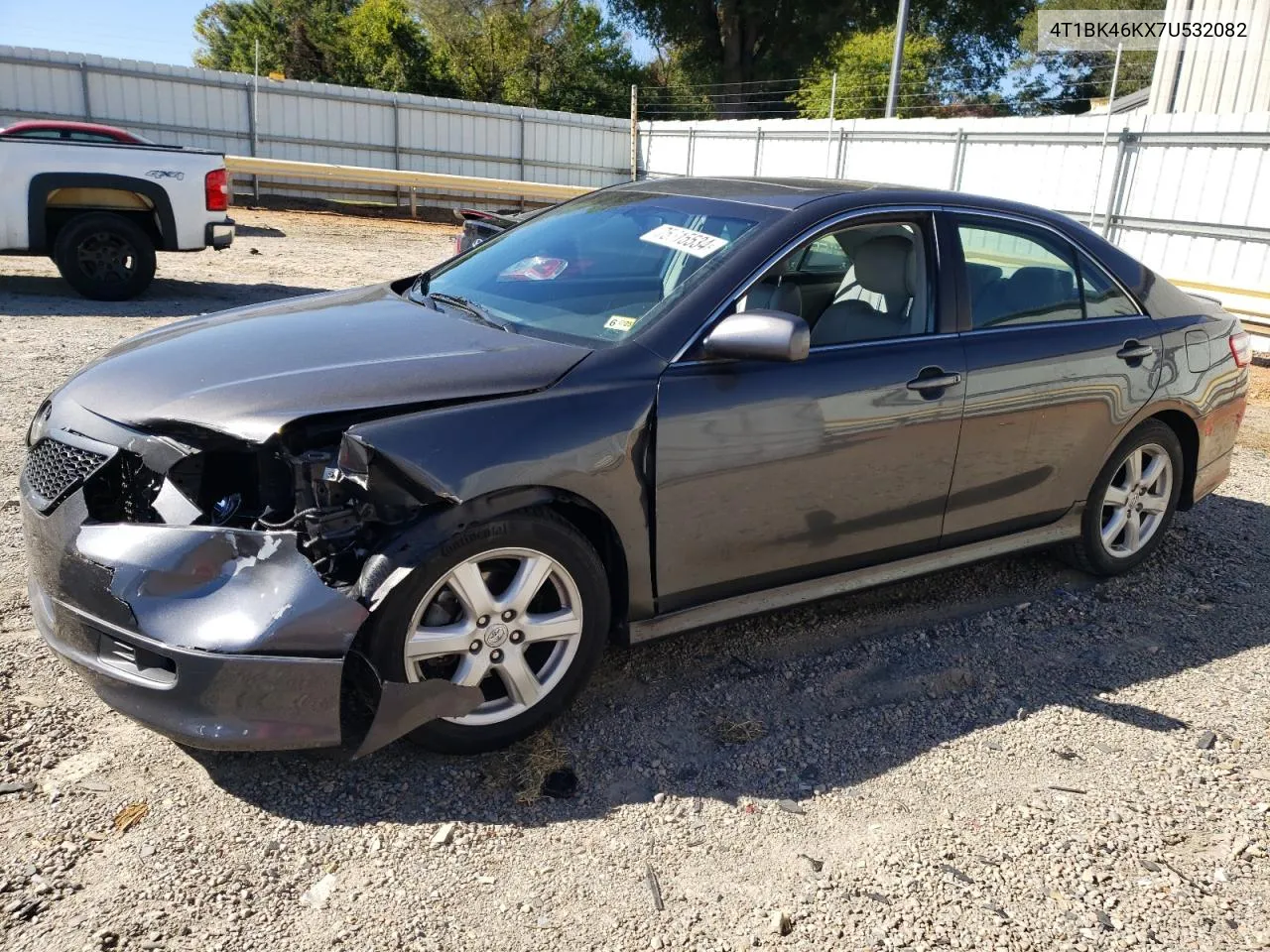 2007 Toyota Camry Le VIN: 4T1BK46KX7U532082 Lot: 75615534