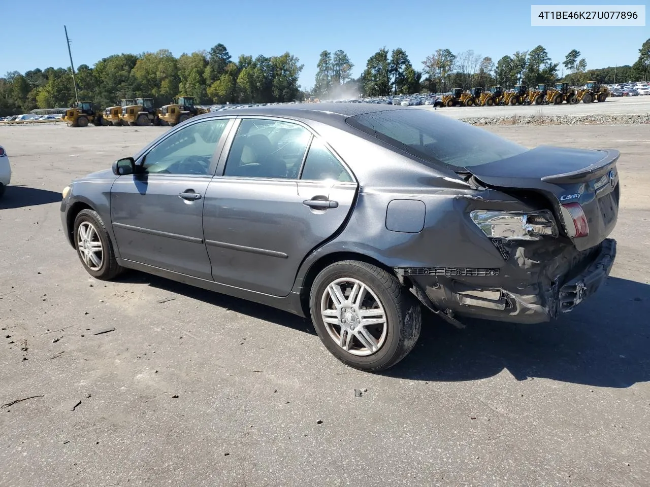 2007 Toyota Camry Ce VIN: 4T1BE46K27U077896 Lot: 75637584