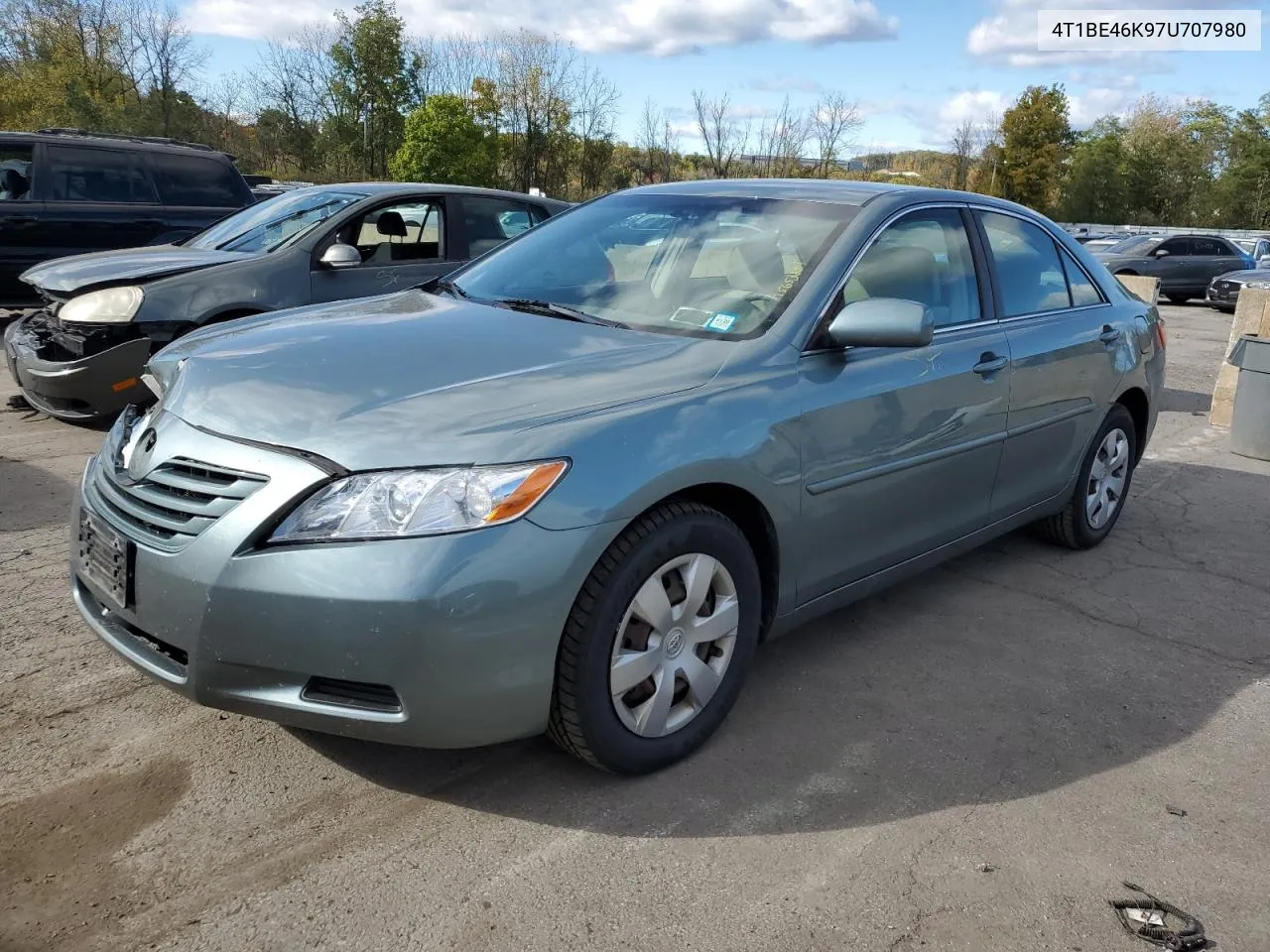 2007 Toyota Camry Ce VIN: 4T1BE46K97U707980 Lot: 75653884