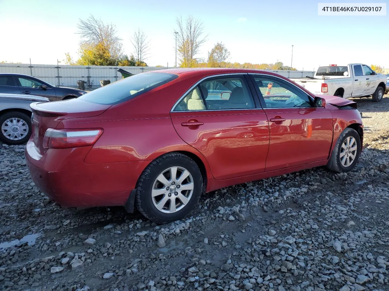 2007 Toyota Camry Ce VIN: 4T1BE46K67U029107 Lot: 75736924