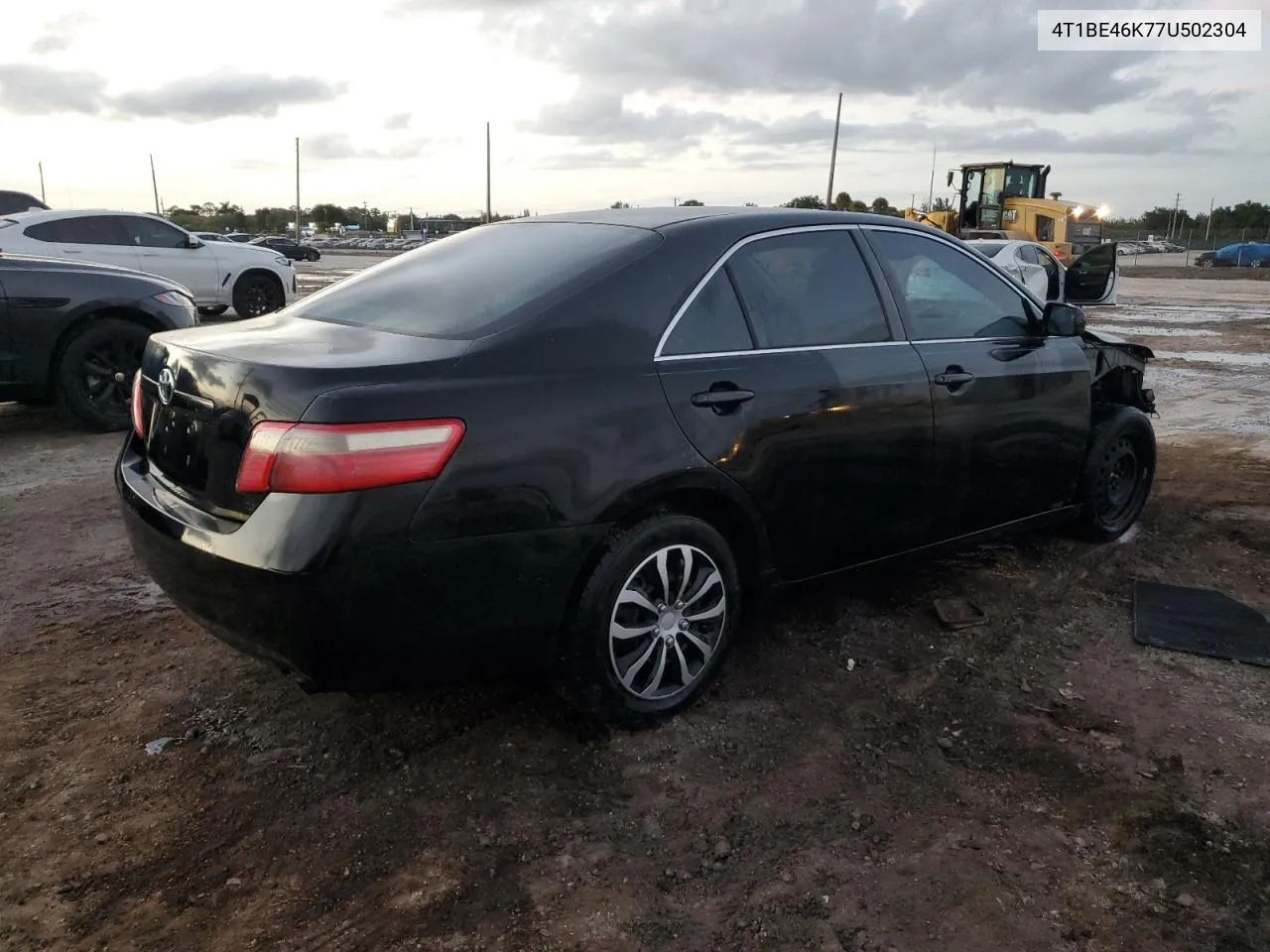 2007 Toyota Camry Ce VIN: 4T1BE46K77U502304 Lot: 75800484