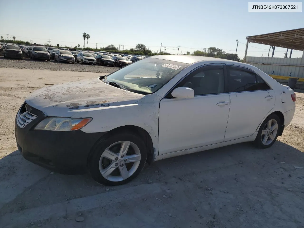 2007 Toyota Camry Ce VIN: JTNBE46K873007521 Lot: 75882454