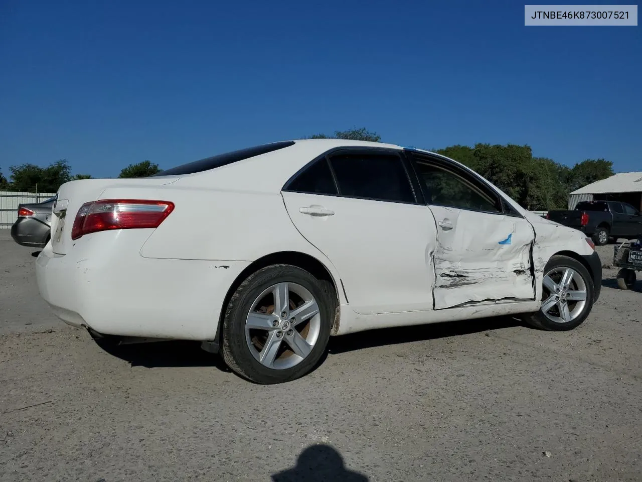 2007 Toyota Camry Ce VIN: JTNBE46K873007521 Lot: 75882454