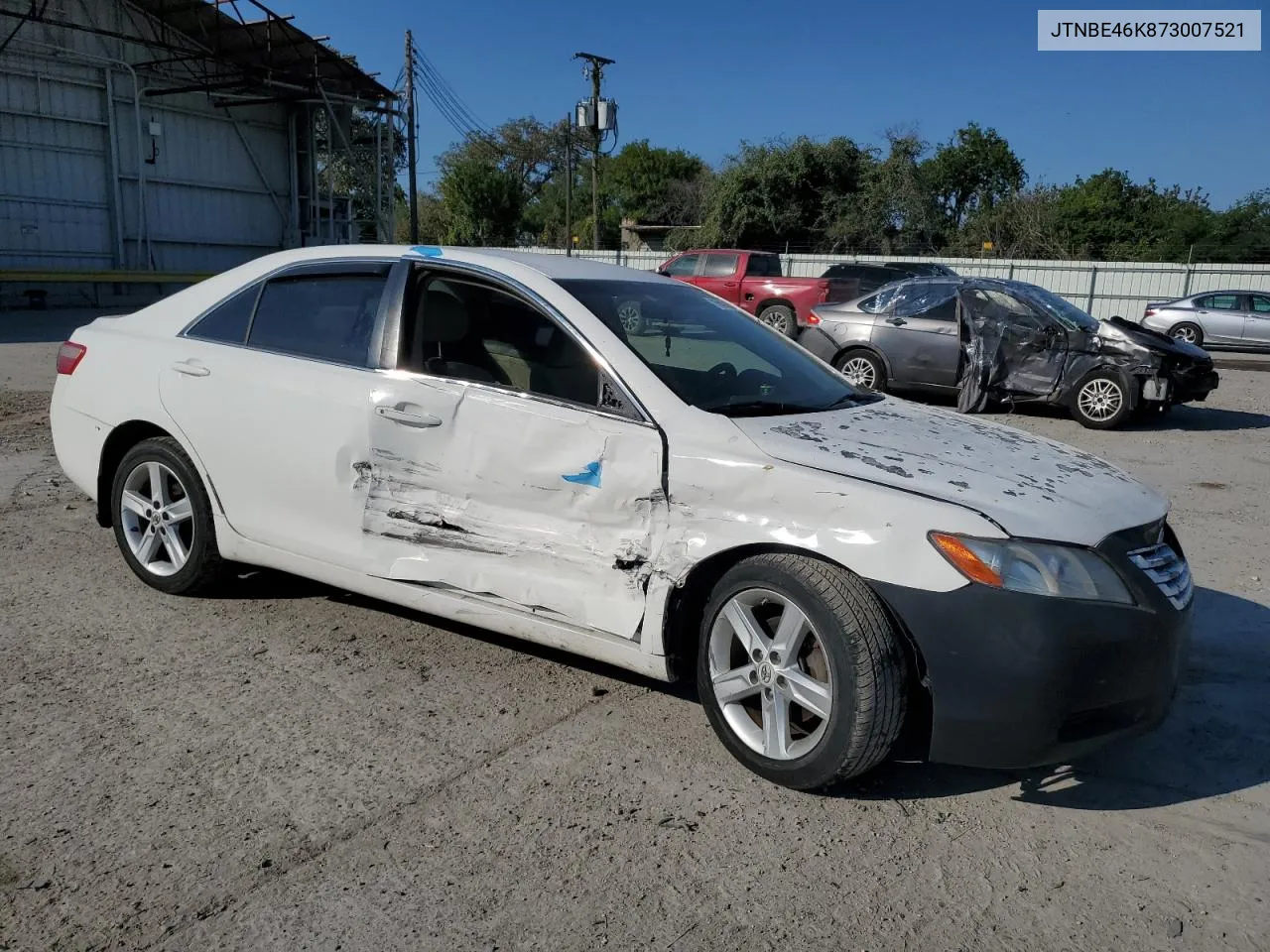 2007 Toyota Camry Ce VIN: JTNBE46K873007521 Lot: 75882454