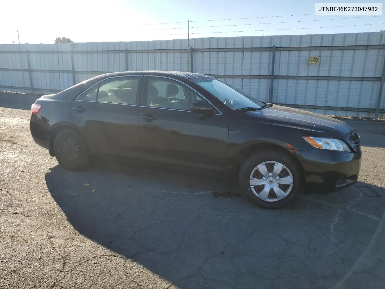 2007 Toyota Camry Ce VIN: JTNBE46K273047982 Lot: 75885944