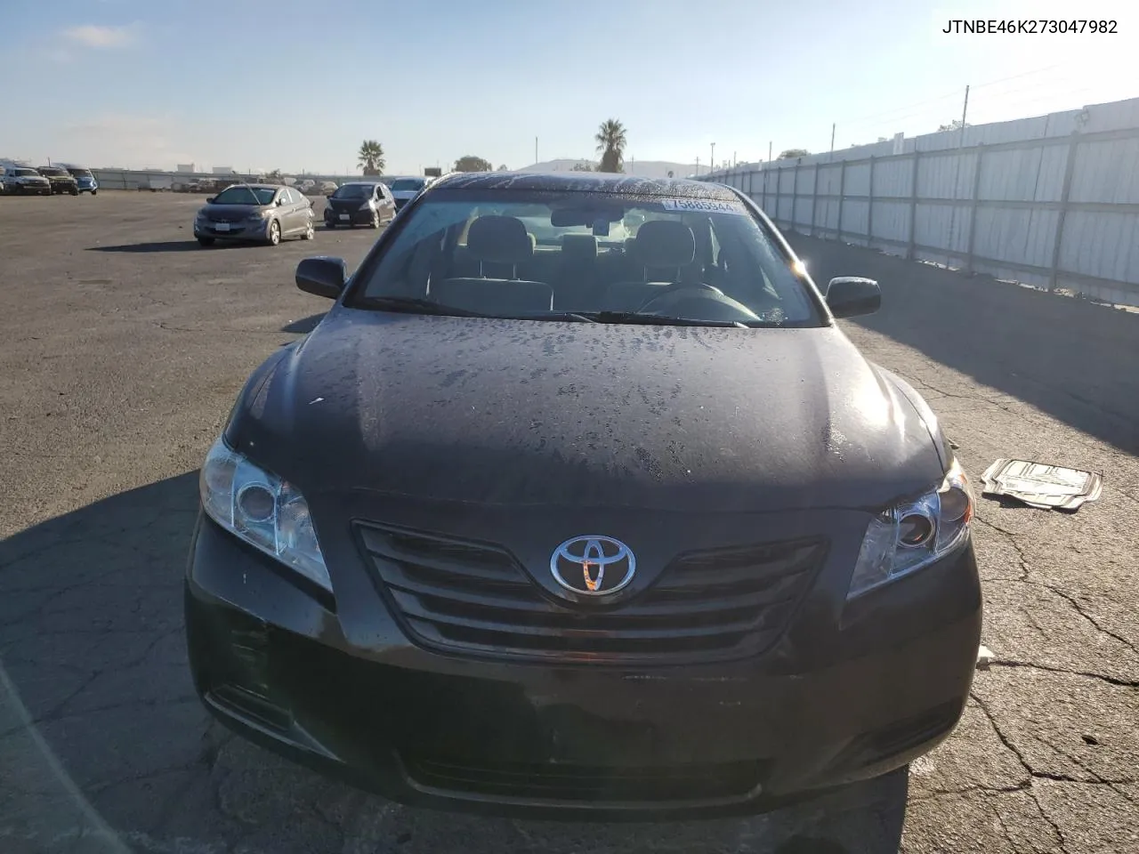 JTNBE46K273047982 2007 Toyota Camry Ce