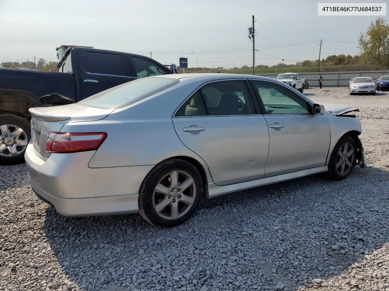 2007 Toyota Camry Ce VIN: 4T1BE46K77U684537 Lot: 76014544