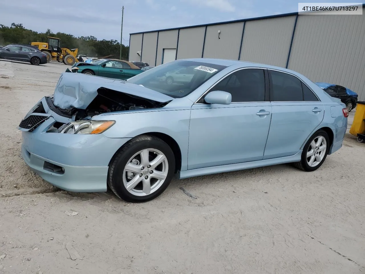 4T1BE46K67U713297 2007 Toyota Camry Ce