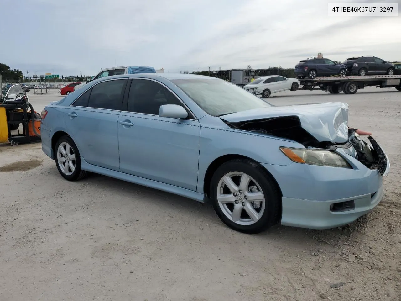 4T1BE46K67U713297 2007 Toyota Camry Ce