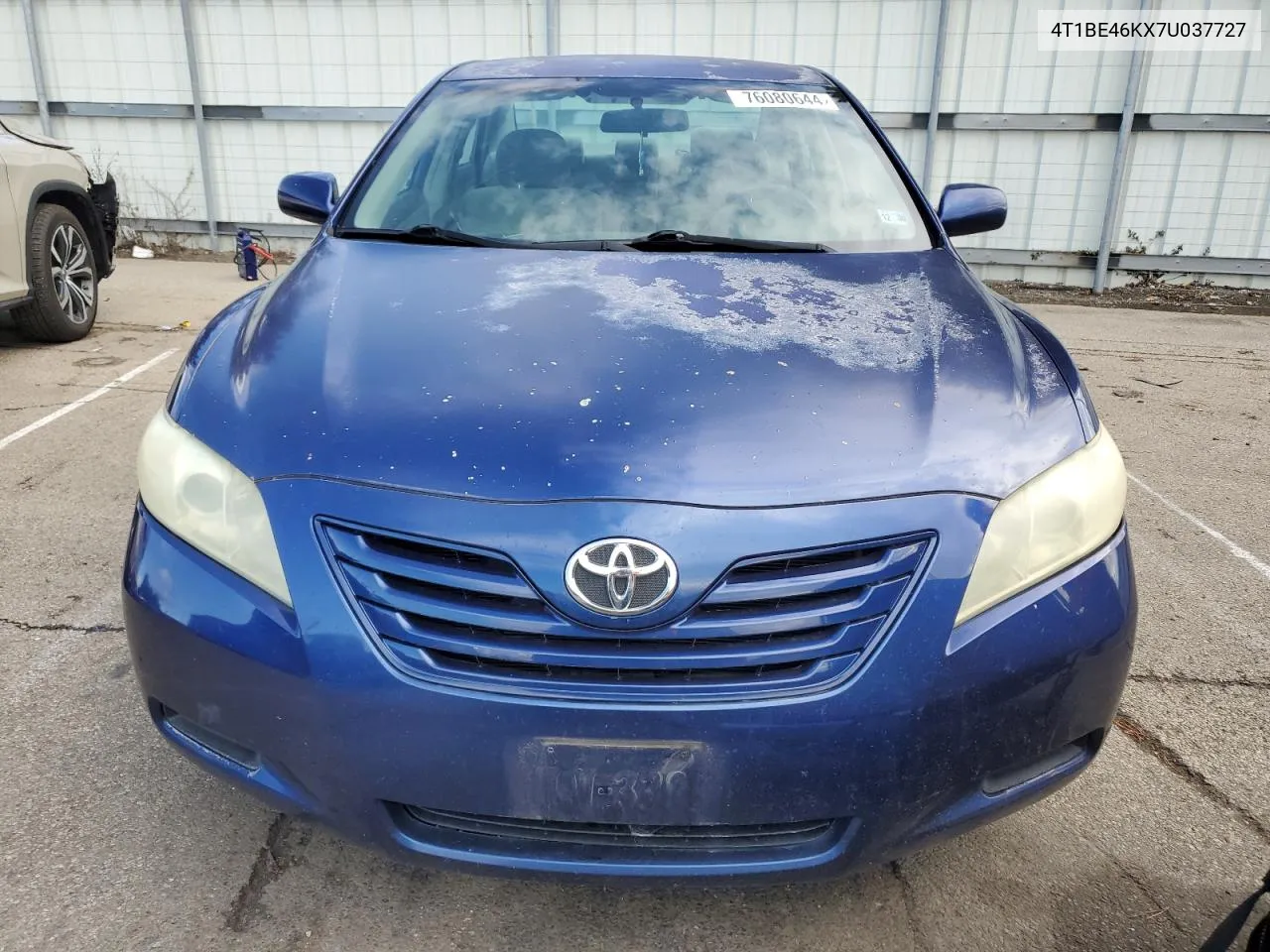 2007 Toyota Camry Ce VIN: 4T1BE46KX7U037727 Lot: 76080644