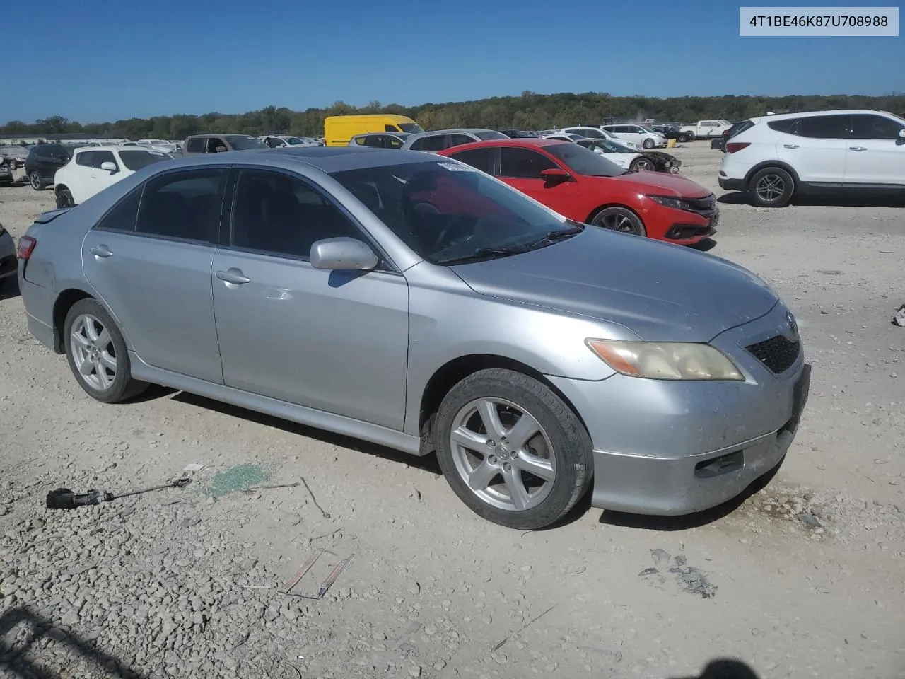 2007 Toyota Camry Ce VIN: 4T1BE46K87U708988 Lot: 76106004