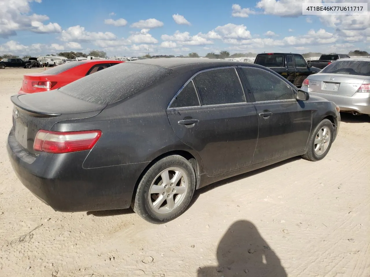 2007 Toyota Camry Ce VIN: 4T1BE46K77U611717 Lot: 76181194