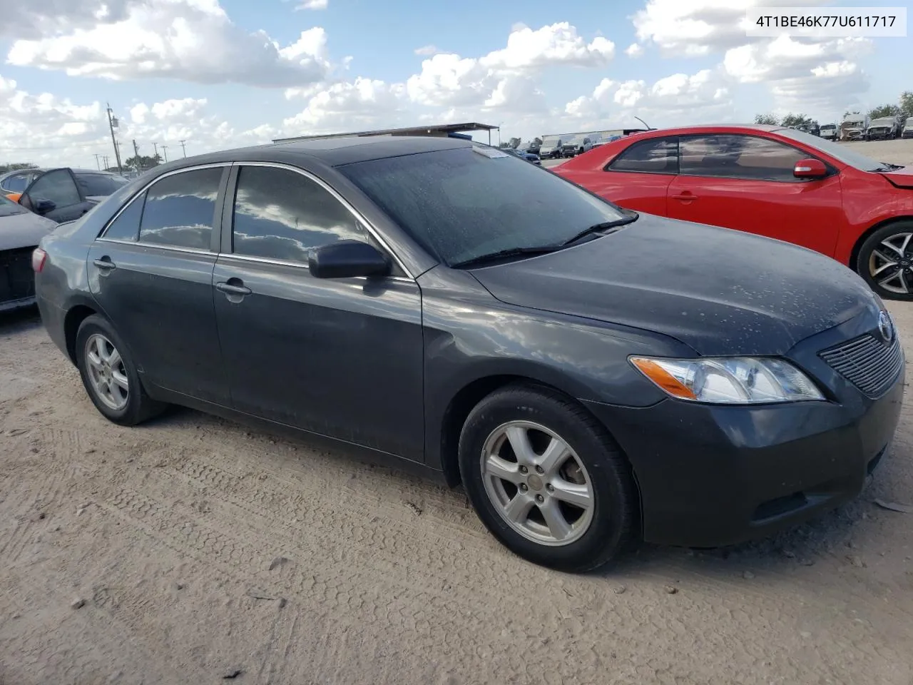 2007 Toyota Camry Ce VIN: 4T1BE46K77U611717 Lot: 76181194