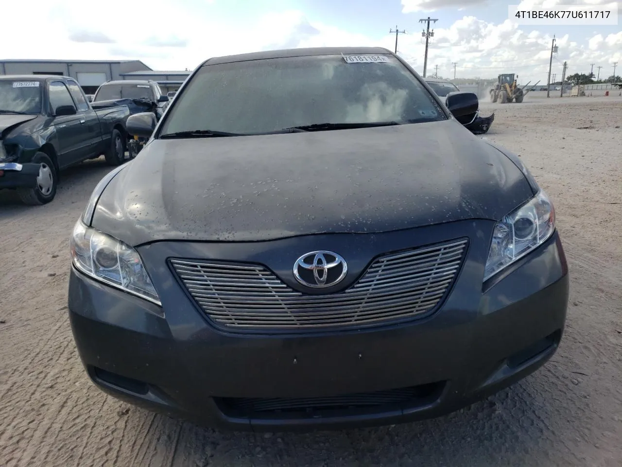 2007 Toyota Camry Ce VIN: 4T1BE46K77U611717 Lot: 76181194