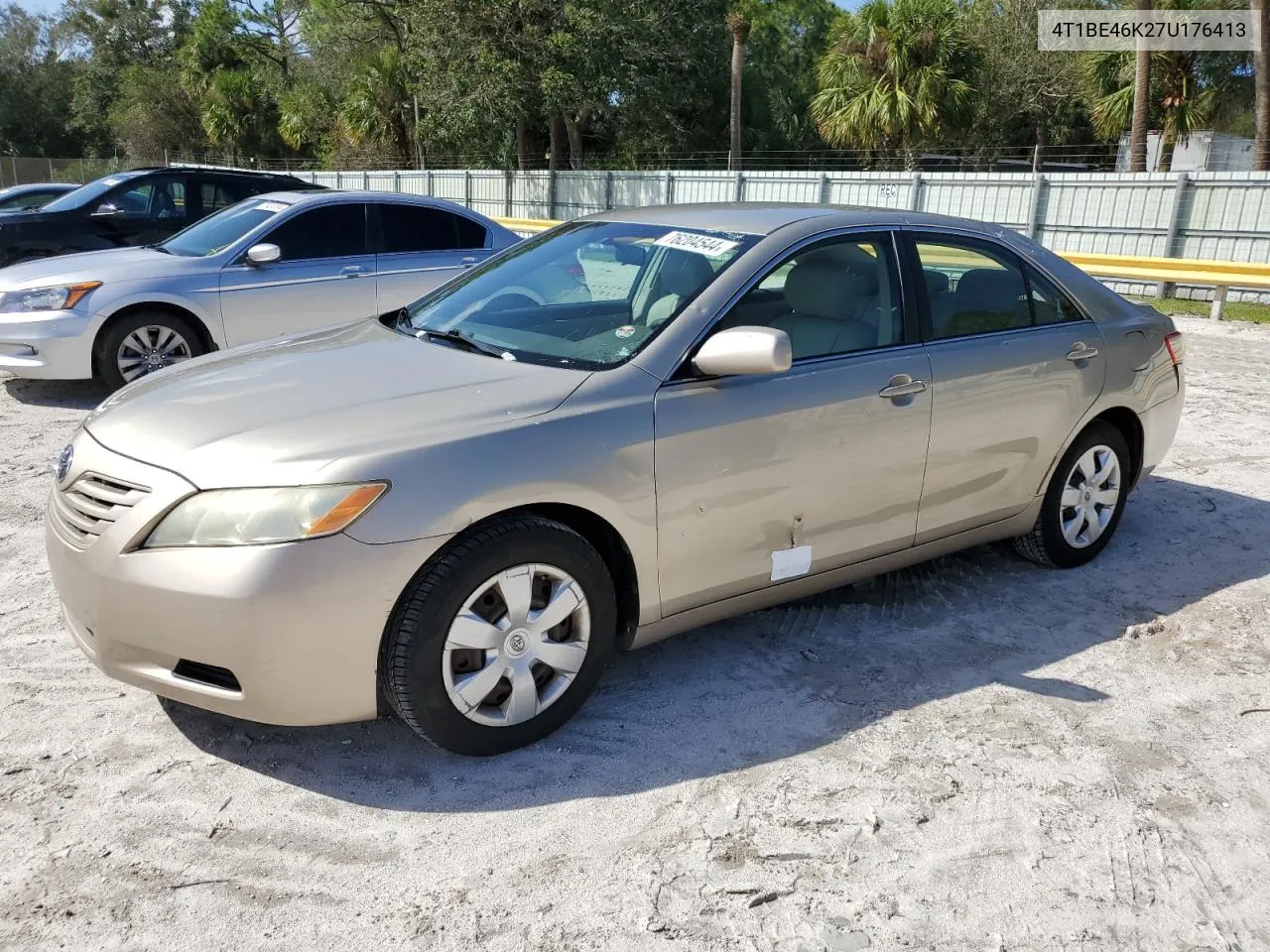 2007 Toyota Camry Ce VIN: 4T1BE46K27U176413 Lot: 76204544