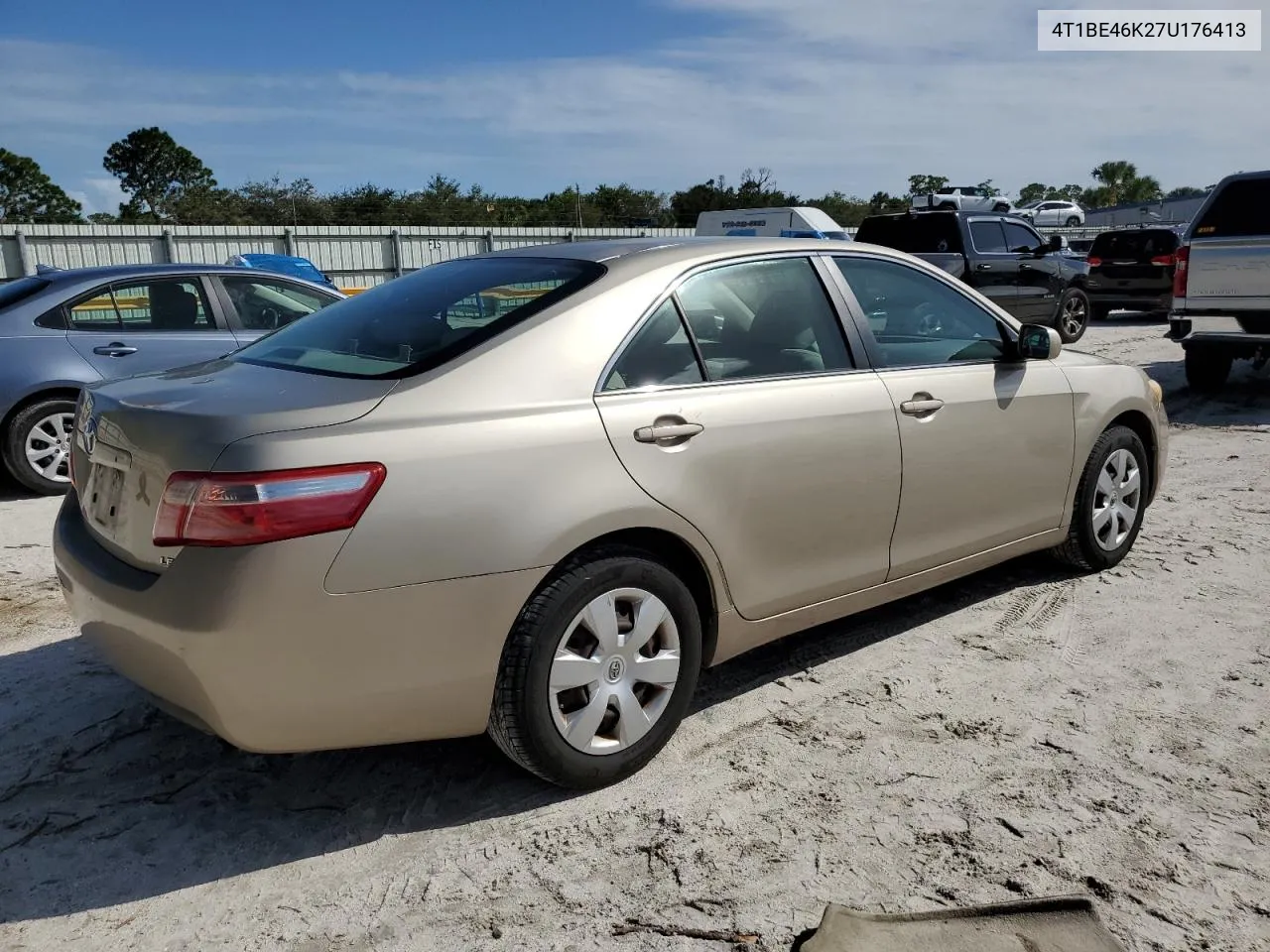 4T1BE46K27U176413 2007 Toyota Camry Ce