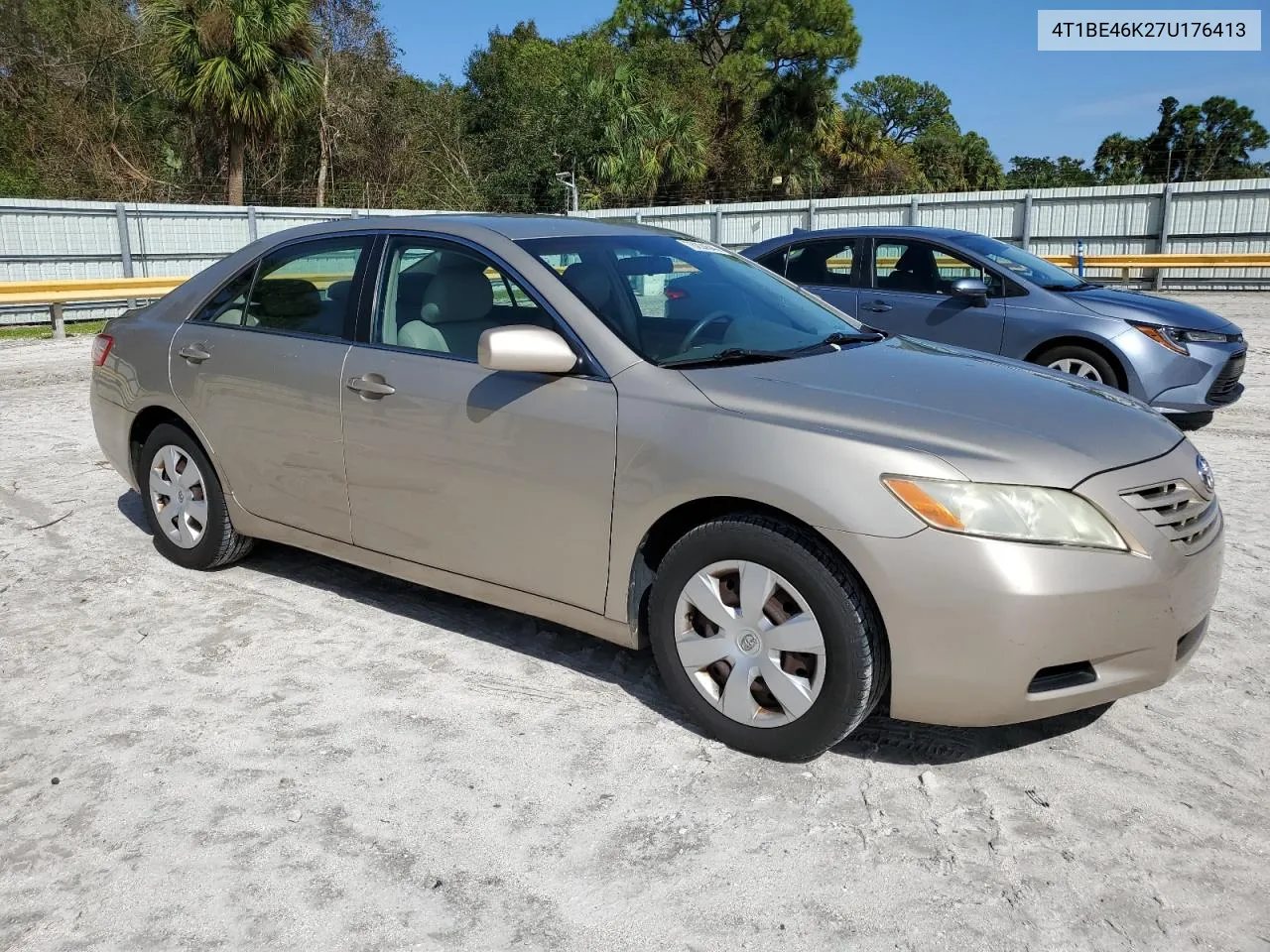 4T1BE46K27U176413 2007 Toyota Camry Ce