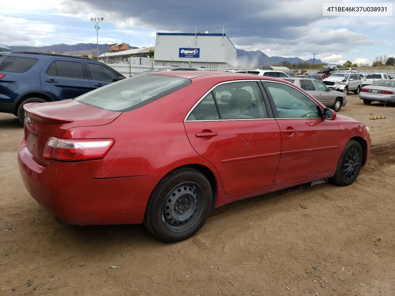 2007 Toyota Camry Ce VIN: 4T1BE46K37U038931 Lot: 76330894