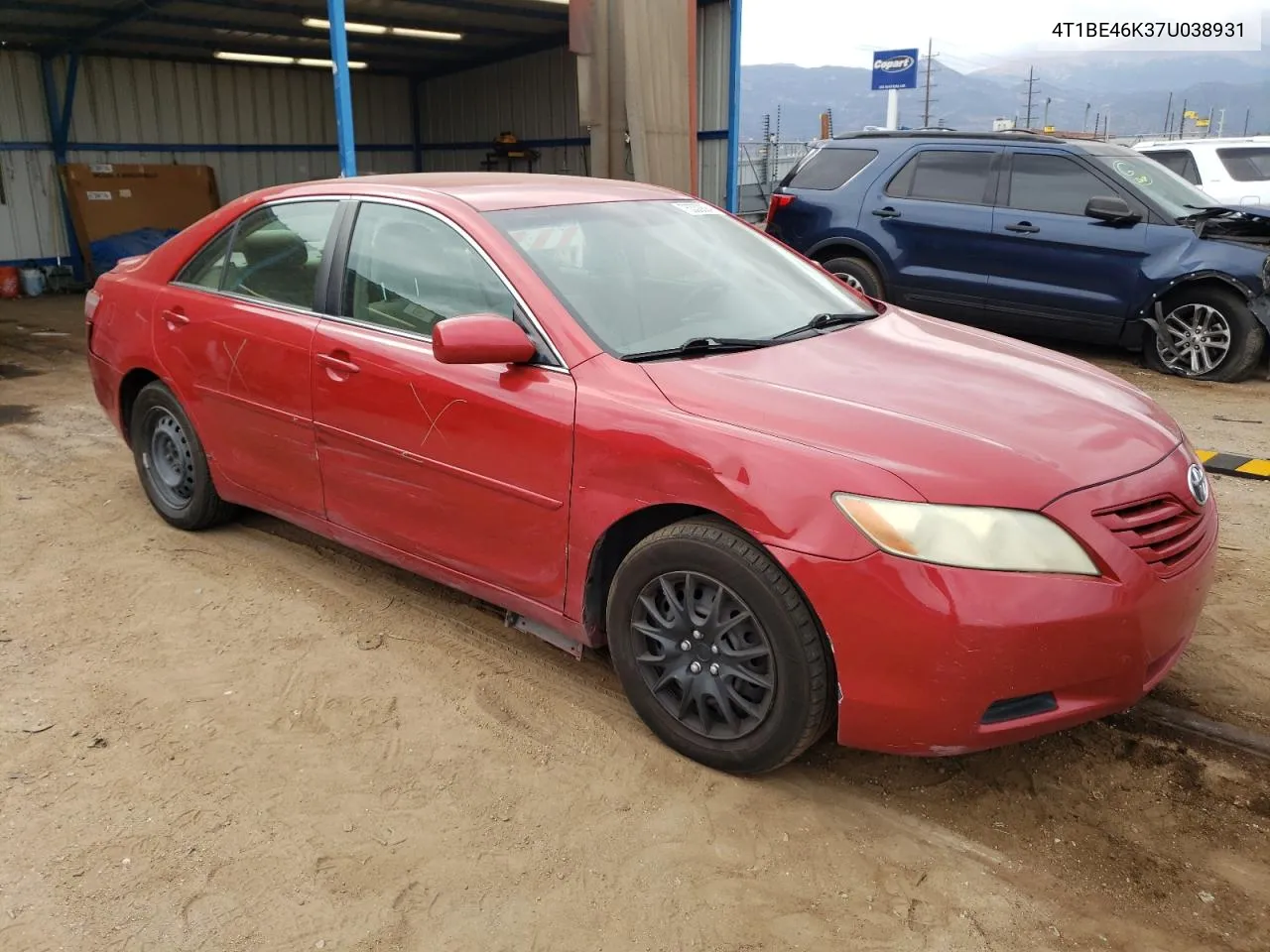 2007 Toyota Camry Ce VIN: 4T1BE46K37U038931 Lot: 76330894