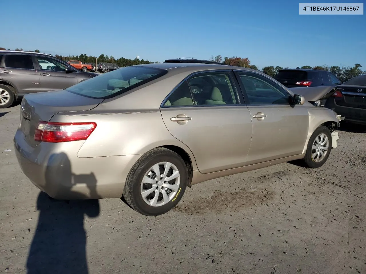 2007 Toyota Camry Ce VIN: 4T1BE46K17U146867 Lot: 76334794