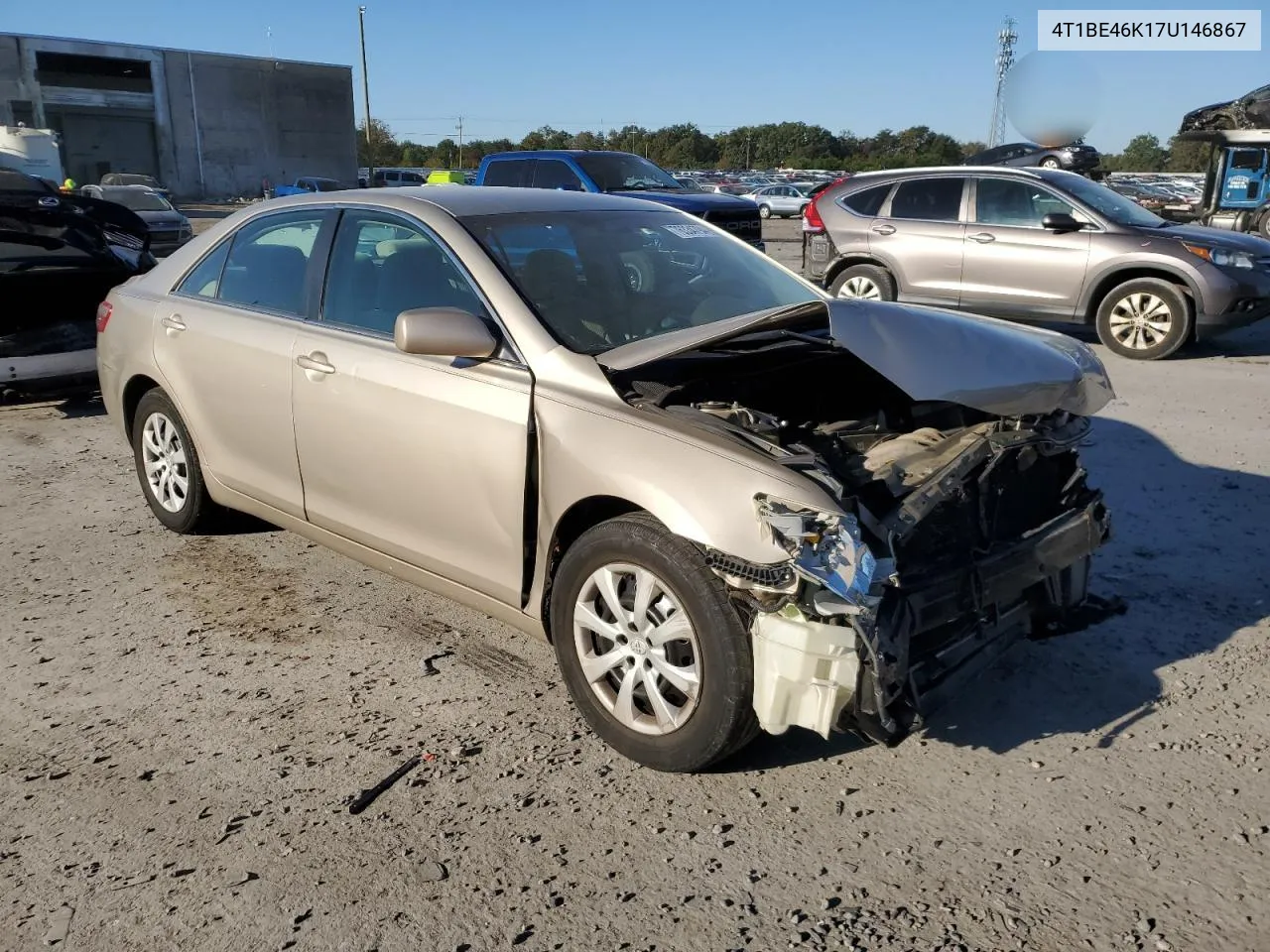 2007 Toyota Camry Ce VIN: 4T1BE46K17U146867 Lot: 76334794