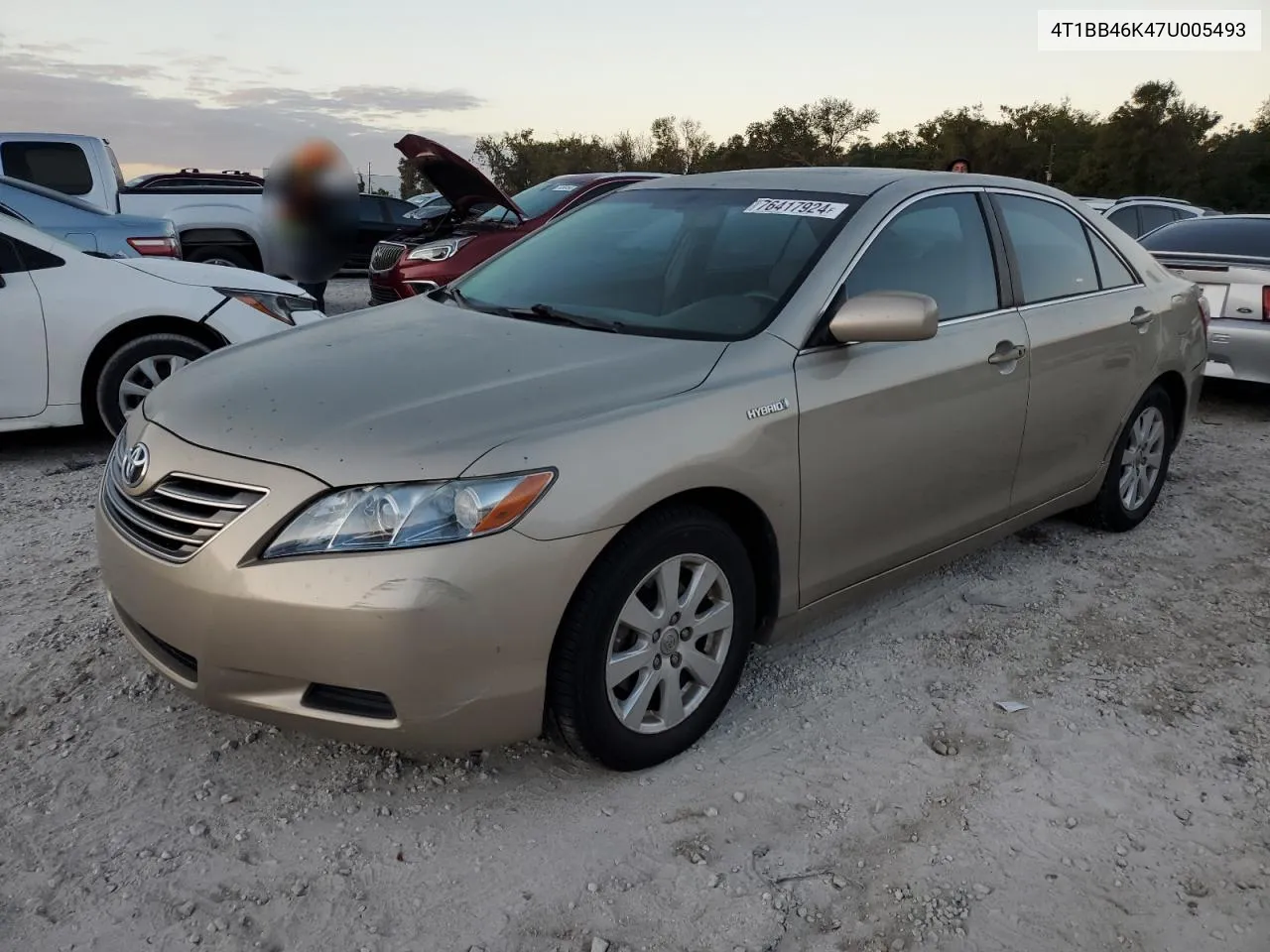 4T1BB46K47U005493 2007 Toyota Camry Hybrid