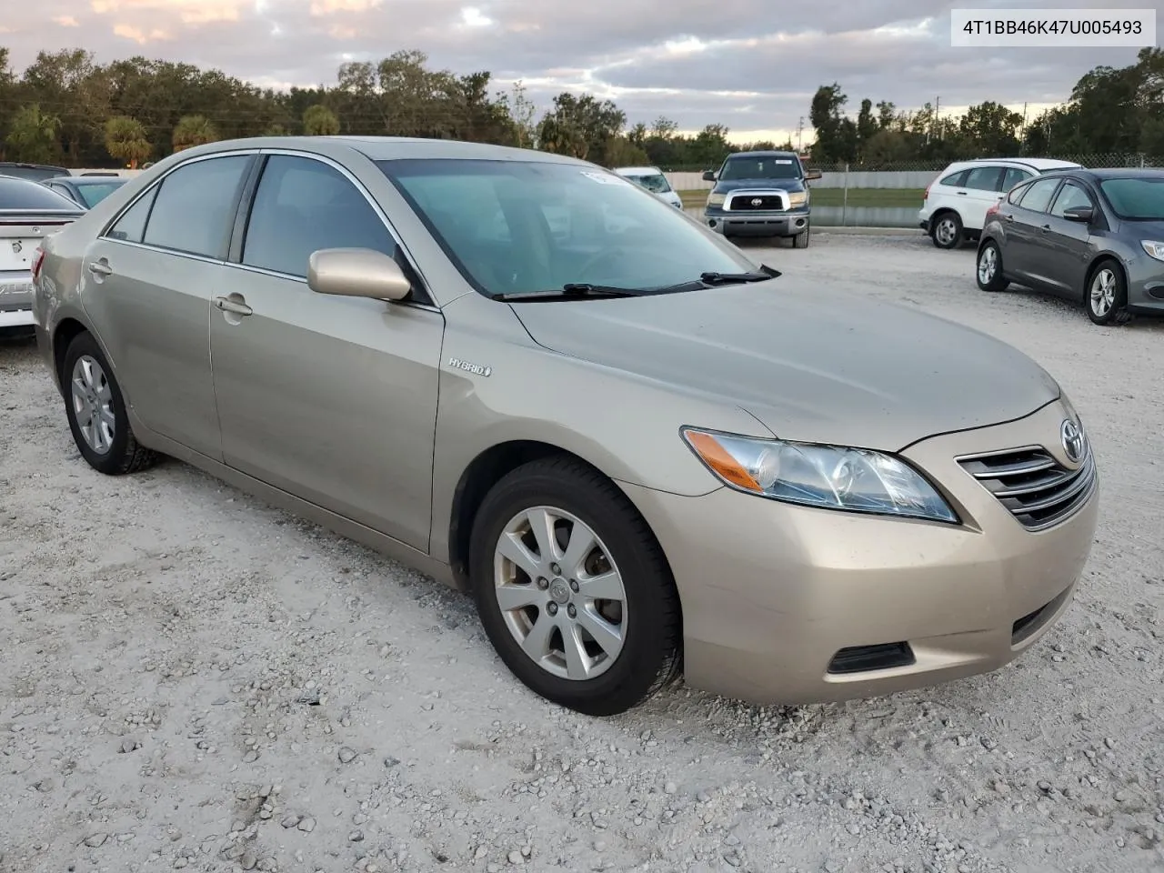 4T1BB46K47U005493 2007 Toyota Camry Hybrid