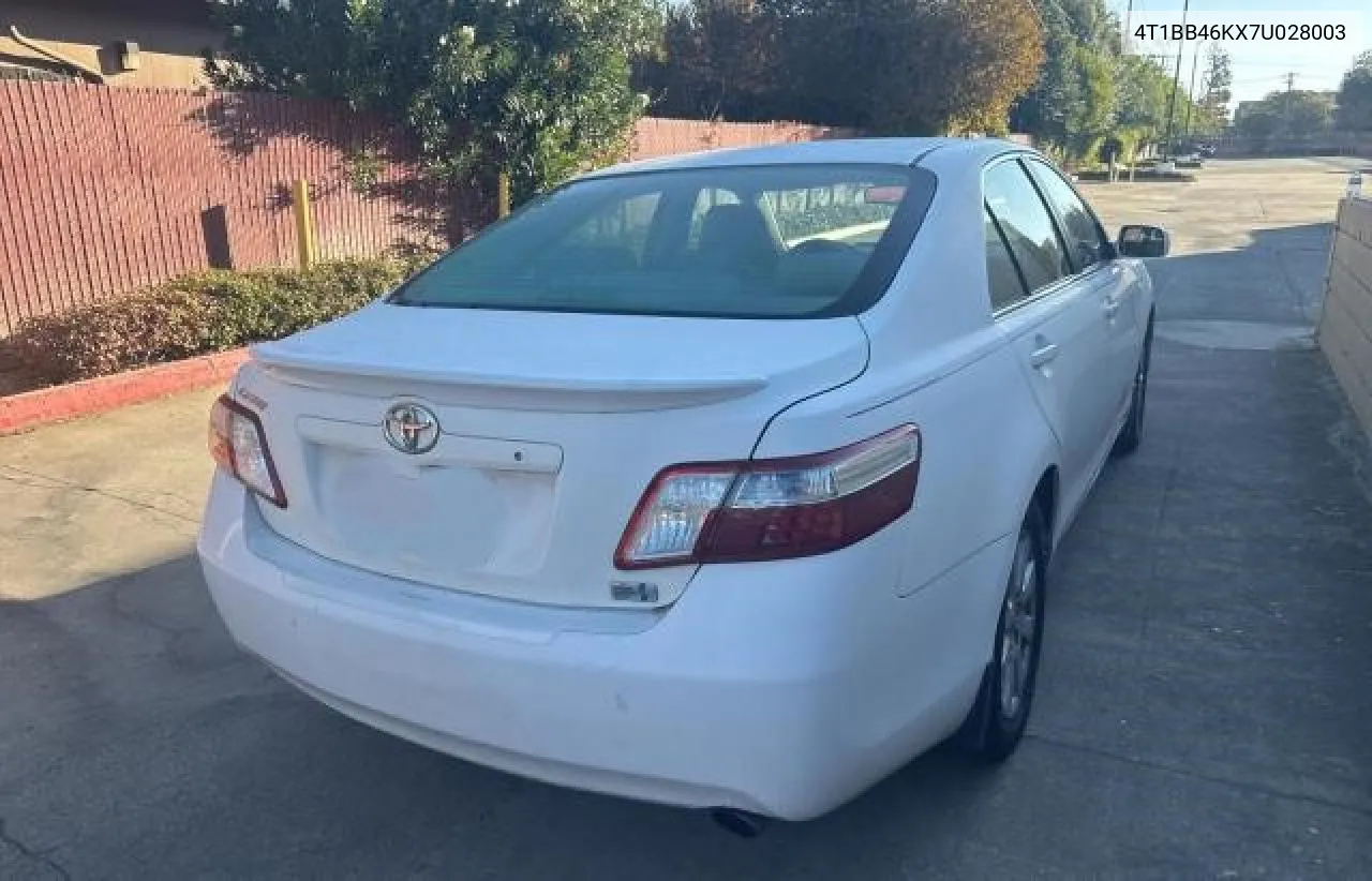 4T1BB46KX7U028003 2007 Toyota Camry Hybrid