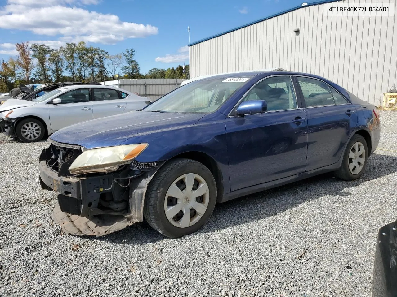 2007 Toyota Camry Ce VIN: 4T1BE46K77U054601 Lot: 76543264