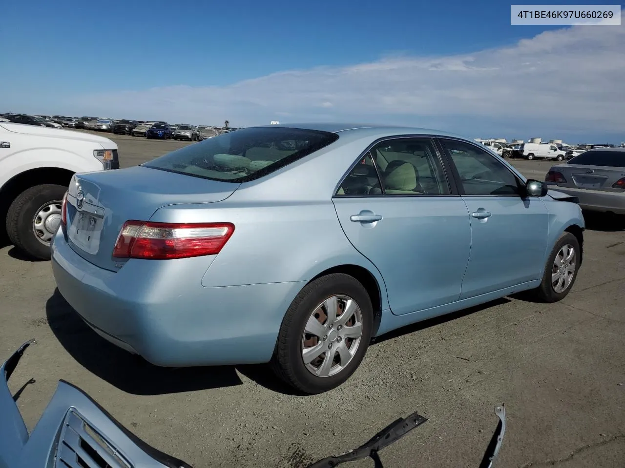 2007 Toyota Camry Ce VIN: 4T1BE46K97U660269 Lot: 76702234