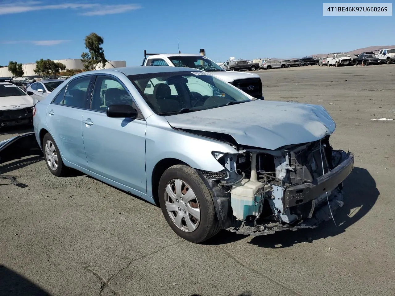 2007 Toyota Camry Ce VIN: 4T1BE46K97U660269 Lot: 76702234