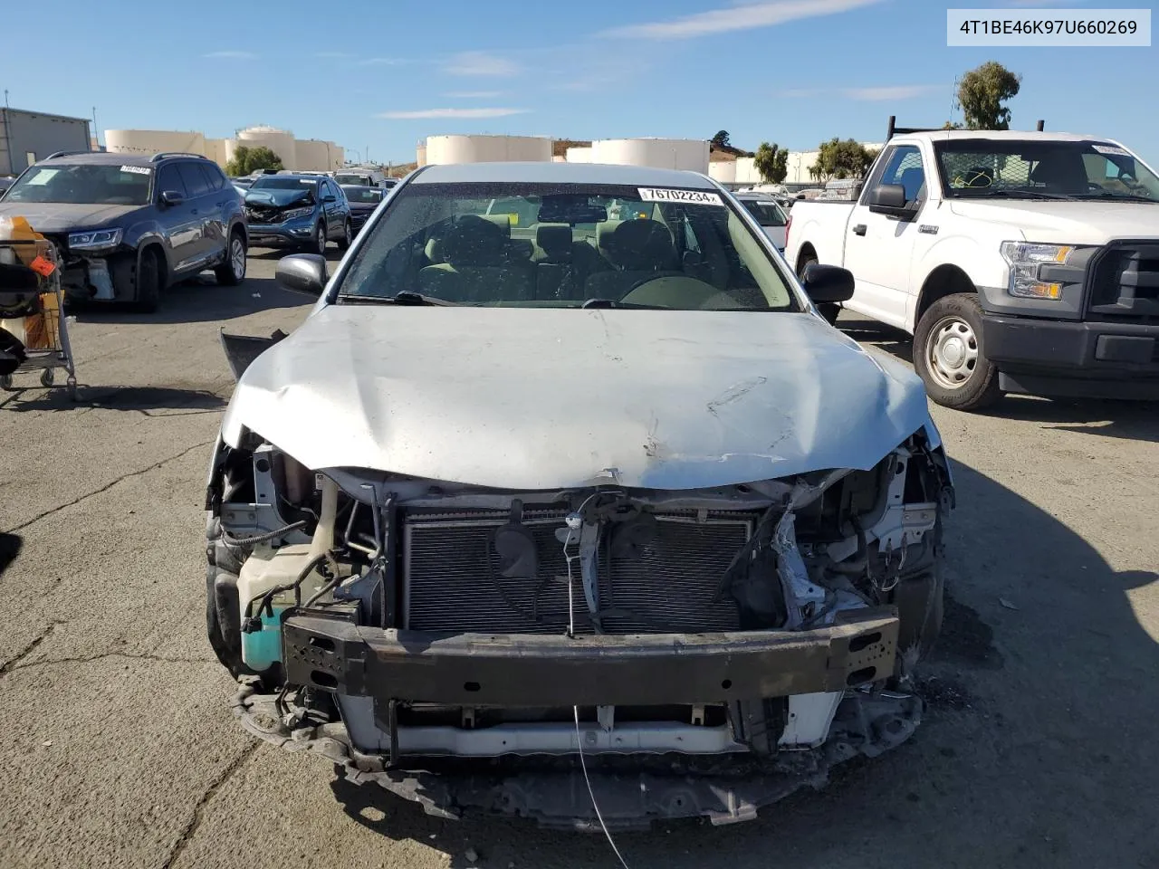 2007 Toyota Camry Ce VIN: 4T1BE46K97U660269 Lot: 76702234