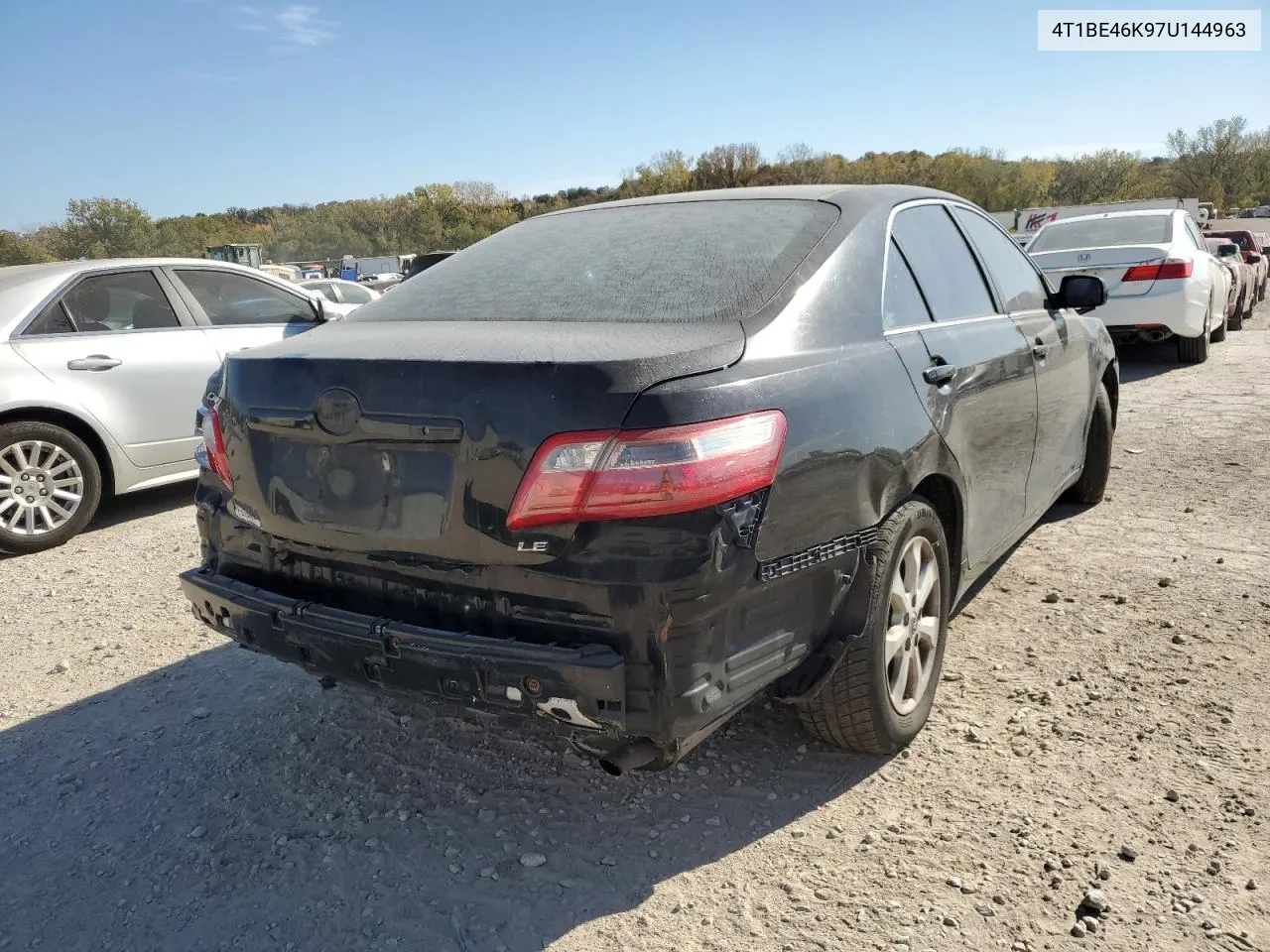 2007 Toyota Camry Ce VIN: 4T1BE46K97U144963 Lot: 76732514