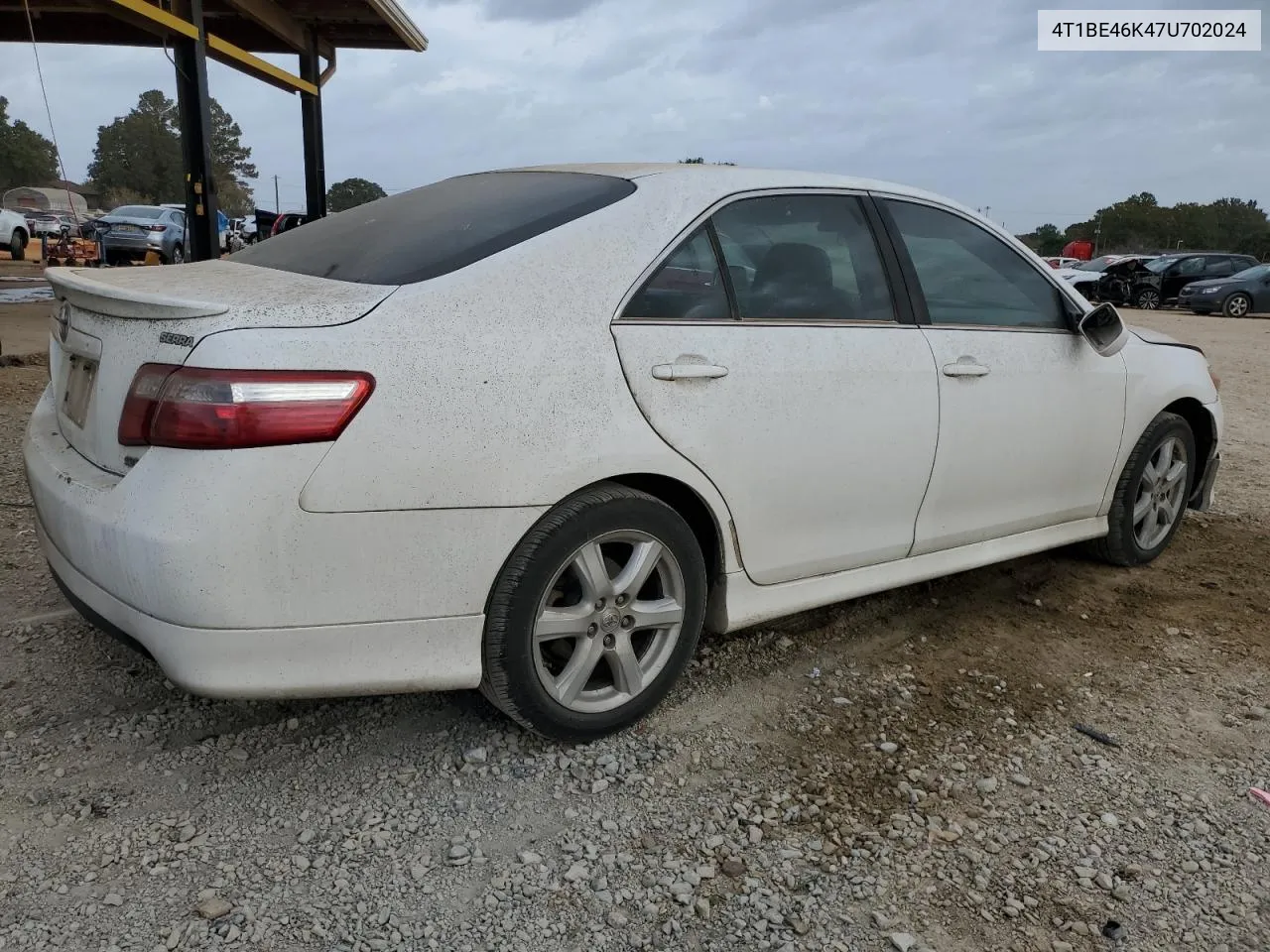 2007 Toyota Camry Ce VIN: 4T1BE46K47U702024 Lot: 76765264