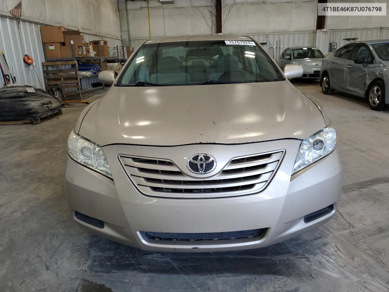 2007 Toyota Camry Ce VIN: 4T1BE46K87U076798 Lot: 76767924